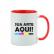 Caneca Interior Colorido Personalizado