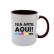 Caneca Interior Colorido Personalizado