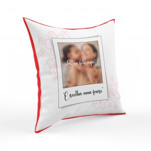 Almofada Personalizada Dia das Mães 30x30cm      