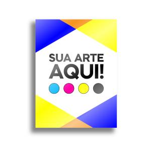 Banner / Poster Lona Lona 380 gr Personalizado 4 x 0 cores Sem Revestimento Escolher 
