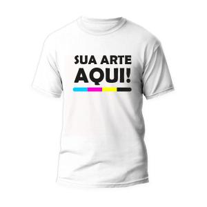 Camiseta Personalizada Algodão  Colorida Algodão     