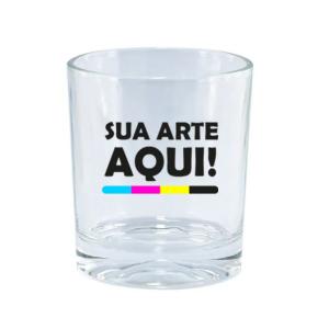 Copo Whisky Vidro Personalizado      